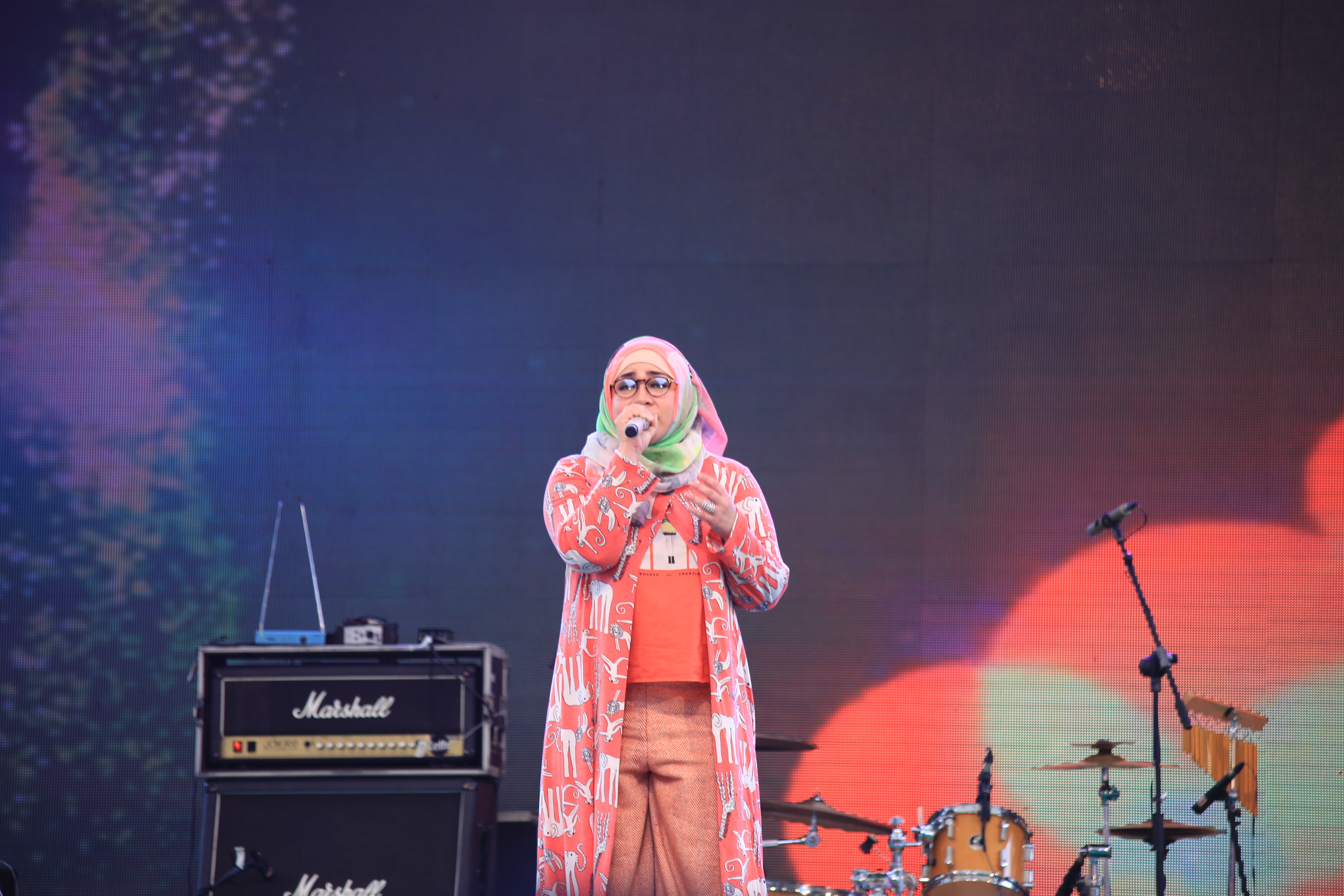 penampilan Melly Goeslaw di Coklat Kita Festival Band Religi
